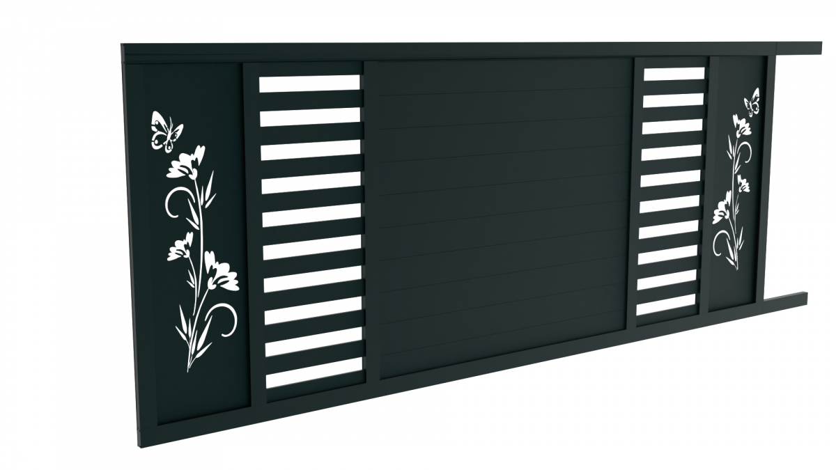 Portails coulissants Coquelicot Portails coulissants Coquelicot