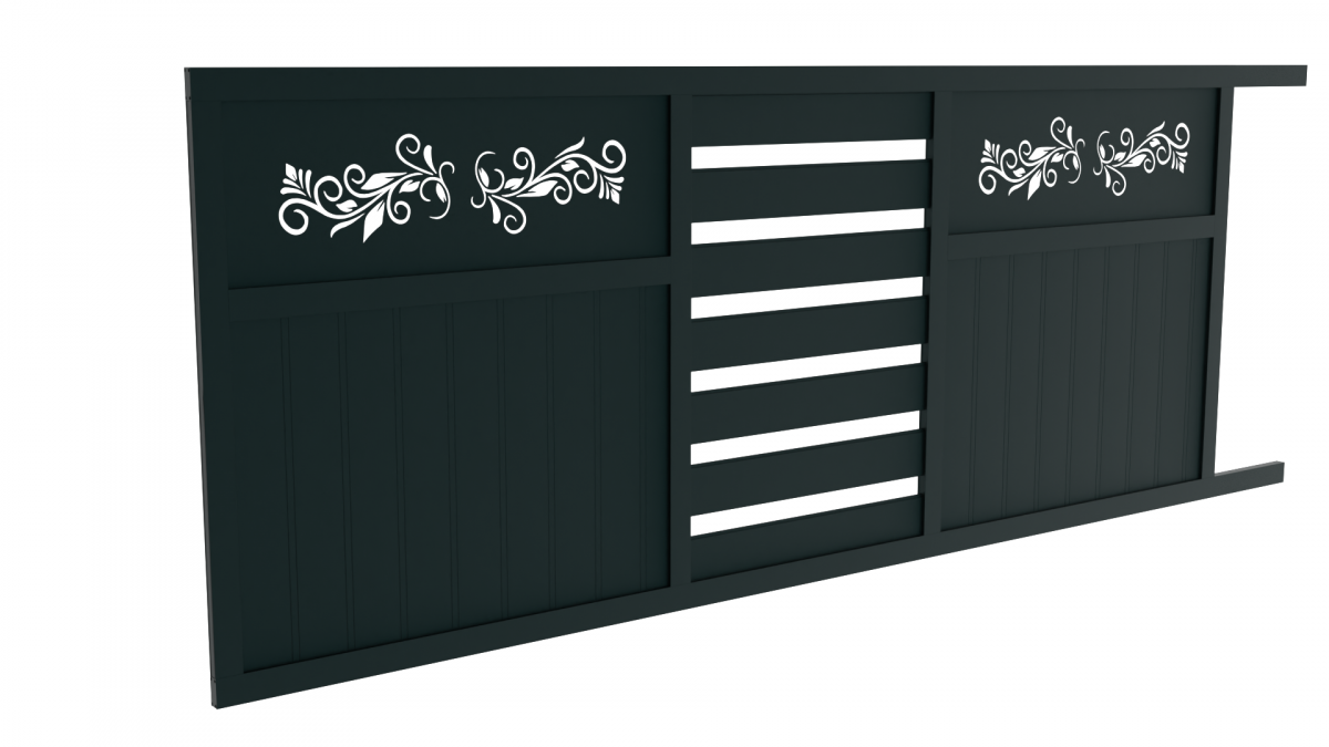 Portails coulissants Fleur de lune Portails coulissants Fleur de lune