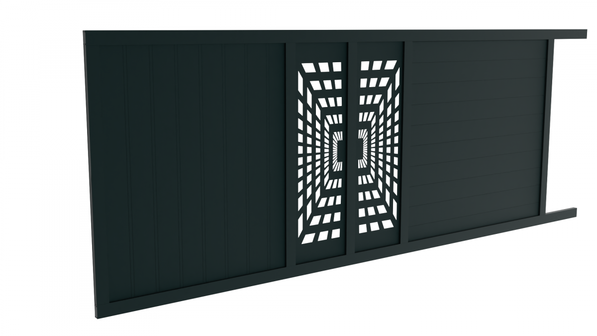 Portails coulissants Géométrique Portails coulissants Géométrique