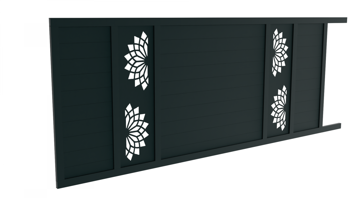 Portails coulissants Rosace Portails coulissants Rosace