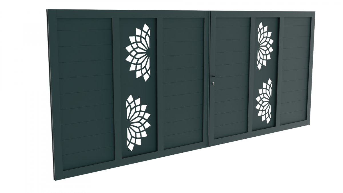 Portails battants Rosace Portails battants Rosace