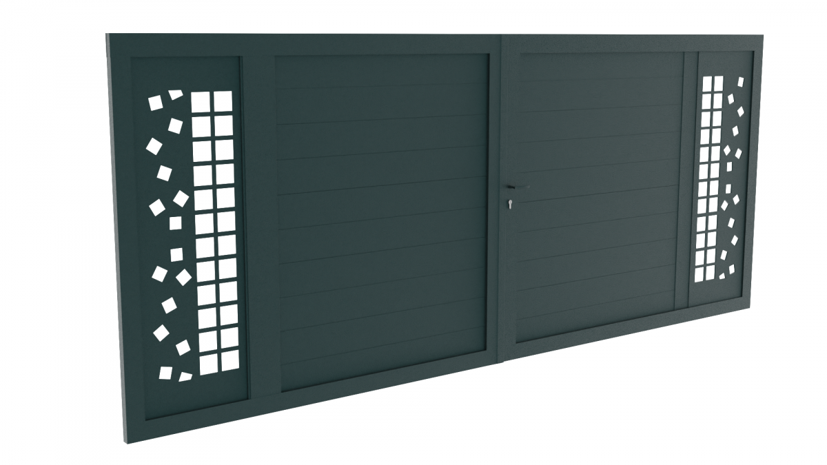 Portails battants Cubes Portails battants Cubes