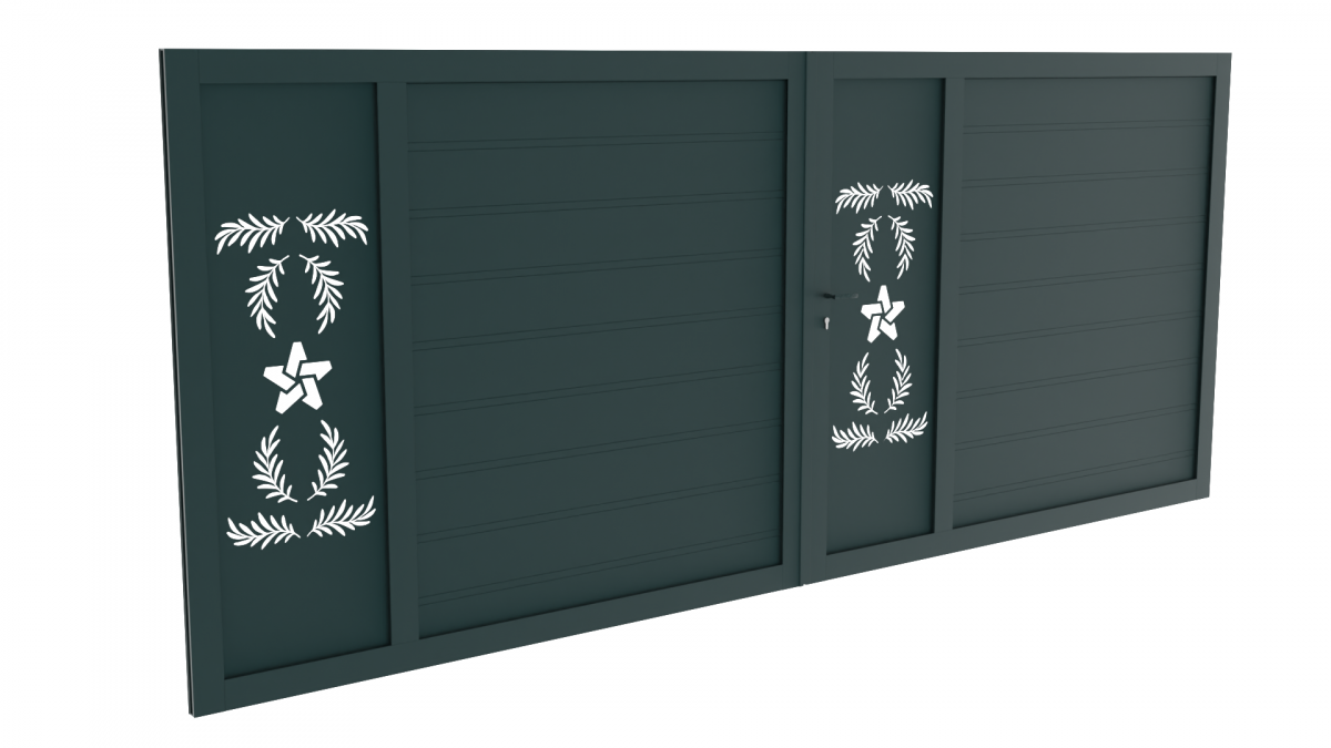 Portails battants Rosace Portails battants Rosace